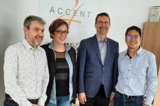Radio-Interviews bei Accent4, Straßburg